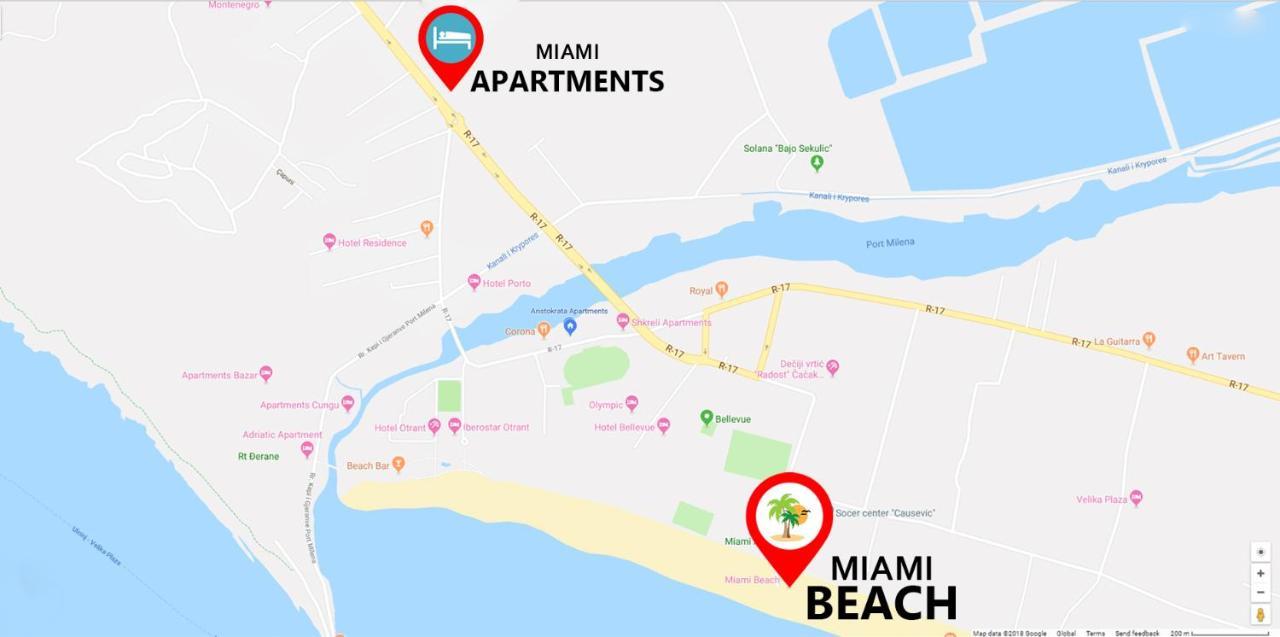 אולסינץ' Miami Apartments מראה חיצוני תמונה